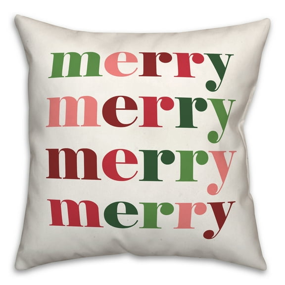Creative Products Colorful Merry 18 x 18 Indoor / Outdoor Pillow