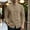 Khaki, variant on Mens Cotton Linen Shirts Casual Buttons Down Roll-Up Long Sleeve Shirt Summer Chinese Hanfu Style Tang Shirt S-3XL
