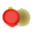 thumbnail image 7 of P.T. Supply Co. Red Small Strawberry Shaped Silicone Pet Bowl with Non-Slip Suction Base, 7 of 7