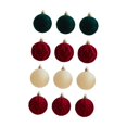 thumbnail image 4 of 12 adornos navideños de bolas para árbol de Navidad, decoración para hoteles, celebraciones y cafeterías, reutilizables Color, 4 of 9