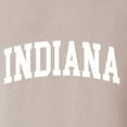 thumbnail image 6 of Wild Bobby State of Indiana College Style Unisex Crewneck Sweatshirt, 6 of 6