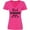 Hot Pink, variant on Inktastic Godmother Best Godmom Ever Women's V-Neck T-Shirt