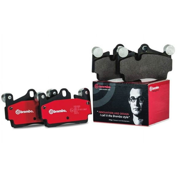 Brembo 07-13 Porsche 911 Rear Premium NAO Ceramic OE Equivalent Pad