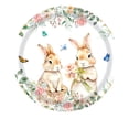 thumbnail image 2 of Easter Tableware – Bunny Nest Disposable Tableware With Spring Flowers And Designs For Easter Dinners Baby Showers And Spring Parties –, 2 of 6