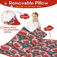 thumbnail image 3 of Green Red Footballs Pattern Toddler Nap Mats for Kids Preschool,Sleeping Mat Bag or Kids,Toddler Sleeping Bag,Toddler Nap Mat or Daycare, 3 of 6