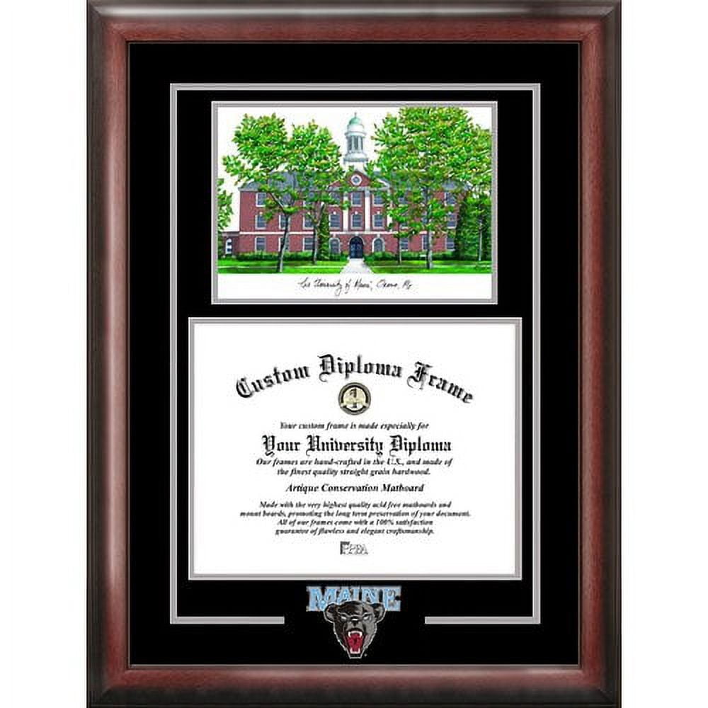 Campus Images MI990SG Michigan State University Alumni Chapel Spirit Graduate Frame with Campus Image