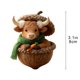 thumbnail image 2 of Artesanías Decorativas 1 pieza de 8cm Animales del bosque con colgantes de árbol de Navidad adorno acrílico para corona y guirnalda de árbol JASKFLY, 2 of 9