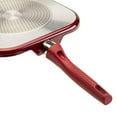 thumbnail image 2 of Epoca International 1924307 11 in. Non-Stick Ceramic Griddle - Red, 2 of 2