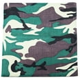 thumbnail image 1 of Mechaly Solid Colors 100% Cotton Bandana - 6 Pack  (Camouflage), 1 of 2