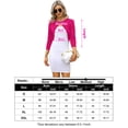 thumbnail image 5 of Yesfashion Women's 3/4 Sleeve Cropped Cardigans Elegant Crochet Open Front Bolero Knit Shrug Sweaters, 5 of 5
