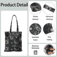 thumbnail image 2 of Steampunk Astrologie Sac de Courses Réutilisable - Sac Lavable Écologique pour Parents et Étudiants Occupés, 2 of 5