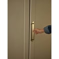 thumbnail image 4 of Goo-Ki 7.6''(192MM) Hole Centers Champgne Bronze Cabinet Pulls with Backplate, Zinc Alloy Kitchen Cabinet Handle for Dresser,Wardrobe,Cupboard, 2 Pack, 4 of 7