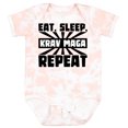 thumbnail image 3 of Inktastic Eat, Sleep, Krav Maga, Repeat Boys or Girls Baby Bodysuit, 3 of 5