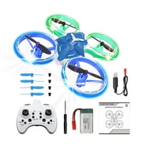 Boys Gifts 16 Years Old New Beginner Drones Drones for Kids,RC Drone with Altitude Hold and Headless Mode,Quadcopter with Blue&Green Light,Easy To Fly Kids Gifts Toys for Boys and Girls