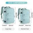 thumbnail image 2 of MesaSe Women‘s Laptop Backpack Multifunctional Fashion Travel Backpack Large Capacity Travel Bag Waterproof Outdoor Backpack, 2 of 6