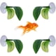 thumbnail image 2 of Hamaca de hoja flotante, cama Betta, forma de hoja para acuario, verde, 4 unidades (paquete de 1), 2 of 3