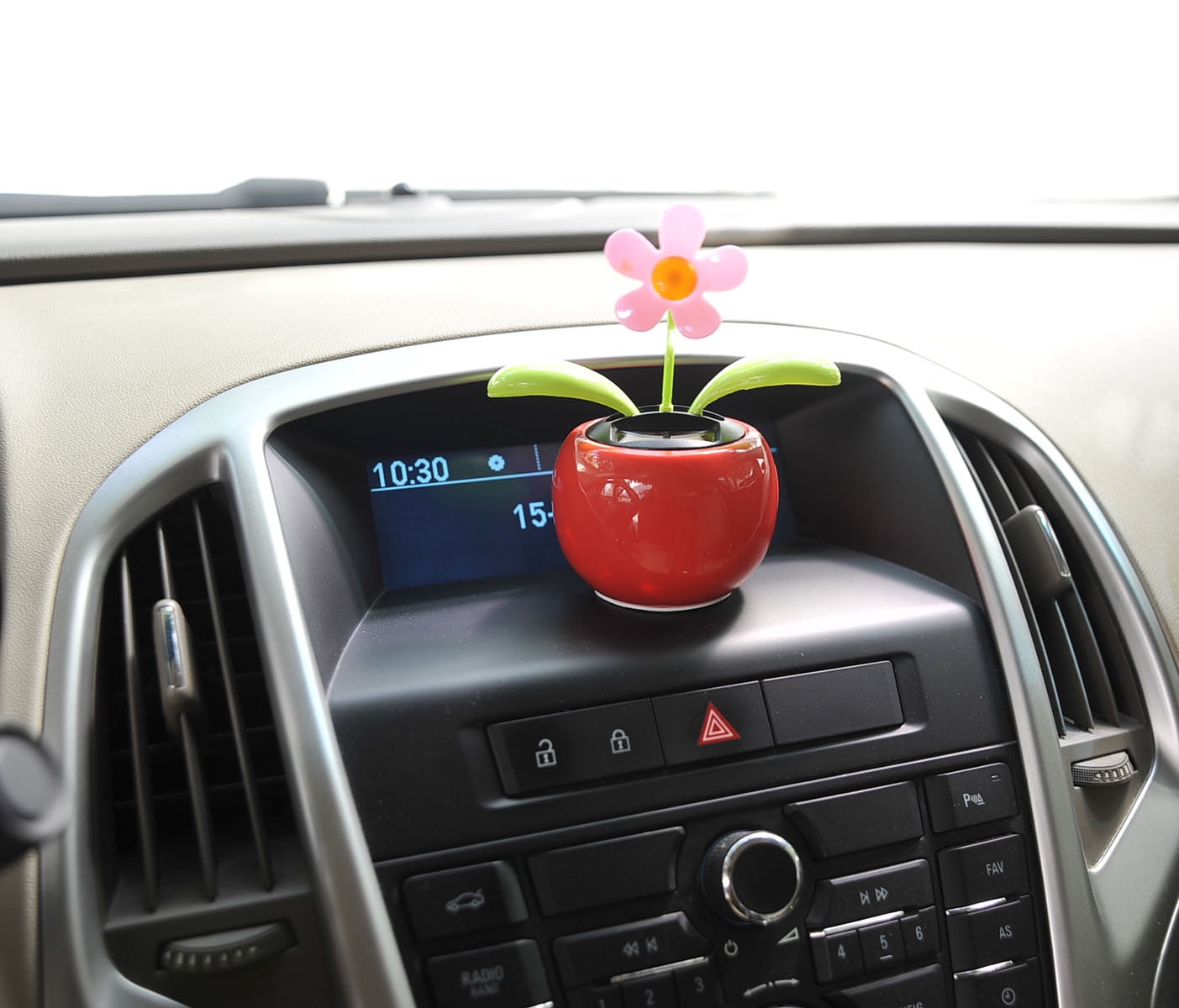 New Solar Flower Toy (Pink)