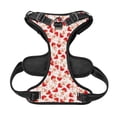 thumbnail image 5 of Picia Cute Mushroom No-Pull Dog Harness Reflective Front Clip Vest with Handle,Step-in Air Dog Harness,Adjustable 2 Metal Rings 4 Buckles,Easy to Put on & Take Off Medium, 5 of 9