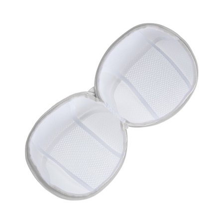 ULTNICE 1 Pc Sock Bag for Washing Machine Polyester White for Delicate Wash