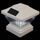 thumbnail image 2 of Solar Pillar Lamp Garden Scene Light for Yard Decor 2Pcs Set, 2 of 5