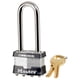 thumbnail image 2 of Padlock Master Lock de acero con cierre doble, 6 unidades, con llave igual, 2 of 2