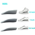thumbnail image 7 of Height Increase Insoles - Foot Arch Contour Shoes Lifts for Plantar Fasciitis, Flat Feet, Over-Pronation, Achilles Tendonitis, Foot Pain Relief/1.5 inch, 7 of 7