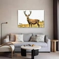thumbnail image 5 of A Majestic Male Elk Stands Tall On a Meadow Poster Decorative Painting Canvas Wall Art Living Room Posters Bedroom Painting,Frame-style,20x30inch(50x75cm), 5 of 8