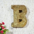 thumbnail image 4 of Handmade Eco-Friendly Wall Décor "B" Alphabet Letter Block, 4 of 5