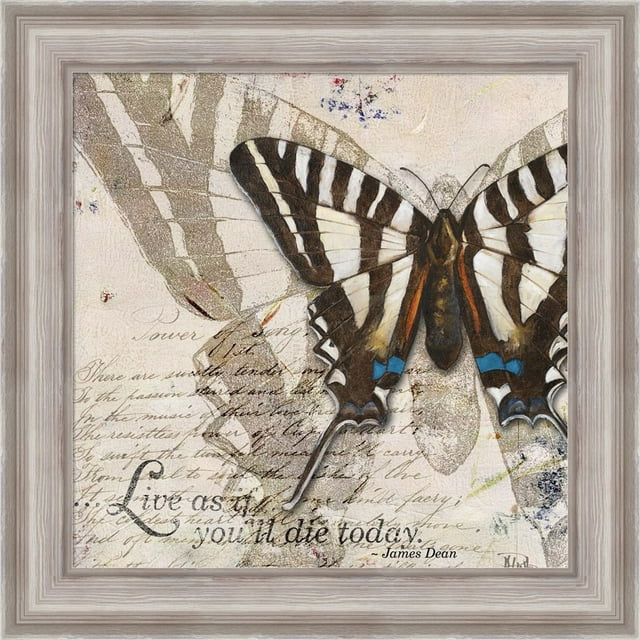Great Art Now Living your Dreams II by Patricia Pinto, Framed Wall Art, 20W x 20H