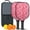 Black-1, variant on Pickleball Paddles Set Of 2, Fiberglass Surface, Camouflage Print, 4 Balls & Bag