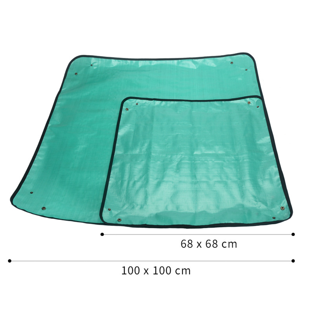 Waterproof PE Garden Ground Mat For Planter Gardening Operation