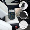 thumbnail image 6 of Wukai Hawaiian Style Print Car Trash Can - Easy to Clean Hanging Garbage Bin - Removable Liner - Leak-Car Garbage Can - Waterproof Trash Can for Car and SUV, 6 of 7
