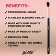 thumbnail image 2 of Skone Cosmetics Blending Eye Brush - Luxe Premium Rose Gold and Synthetic Eye Blending Brush - Professional Grade Nylon Blending Brush Used To Blend Eye Shadow Edges and Fine Lines - Blending Brush Fo, 2 of 5
