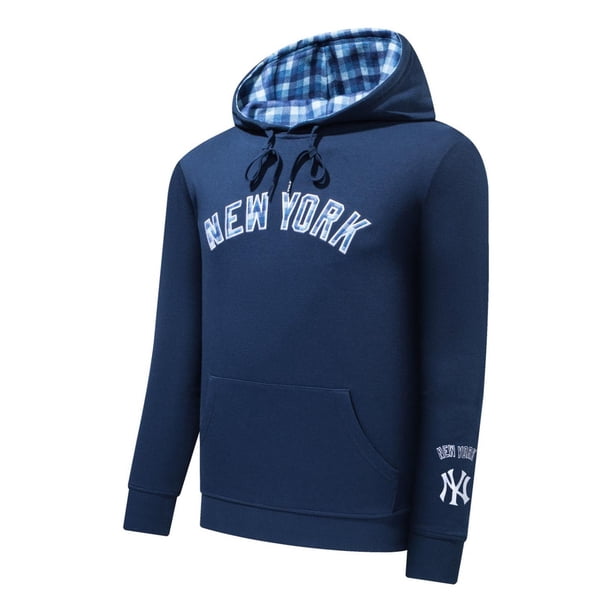 Sudadera Fanatics Hombre Mlb New York Yankees Azul Hoodie azul oscuro L