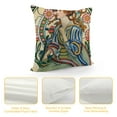 thumbnail image 4 of Throw Pillow Covers Alphabet Decorative Pillow Cases Letter Flowers Cushion Covers 18 x 18 Inch Square Pillow Protectors for Sofa Couch Bedroom Car Chair Home Decor (A), 4 of 5