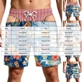 thumbnail image 3 of Daddy Trunks Funny Patriotic Men Swim Trunks, Birthday Gifts for Husband, Son, Grandson, 3D Novelty Graphic Board Shorts, 3 of 5