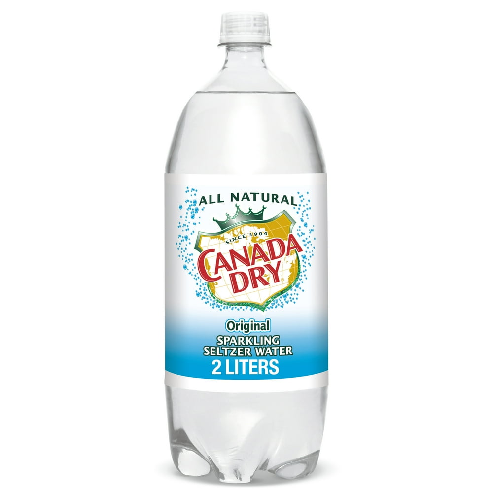 Canada Dry Original Sparkling Seltzer Water, 2 L bottle