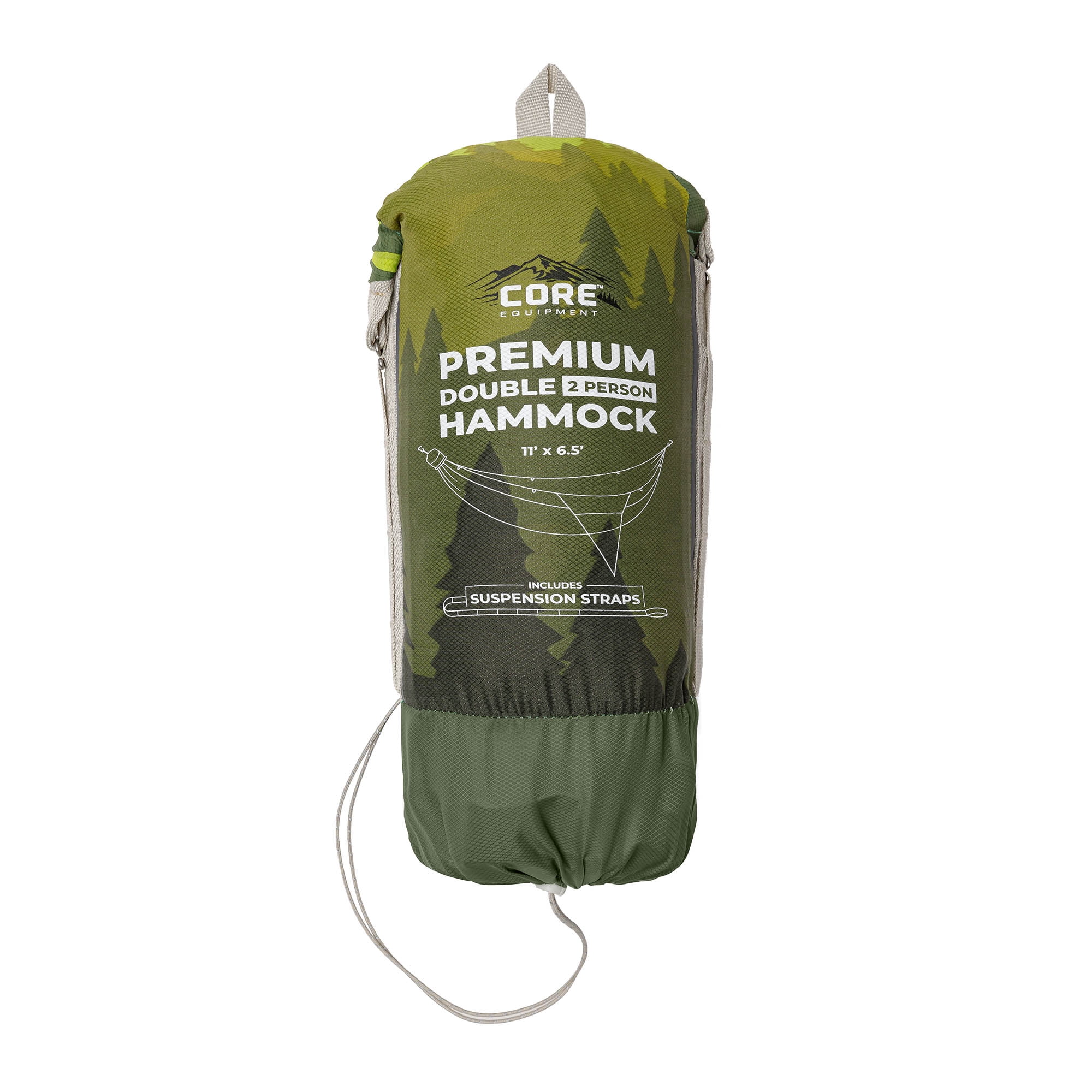CORE Premium Double Hammock - Evergreen Vista
