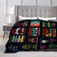 thumbnail image 4 of LHSHID Gaming Blanket for Men Teen Gifts for Gamer Video Game Lover Throw Blanket Gamer Gift Blanket for Couch Sofa 1 60x80in, 4 of 5