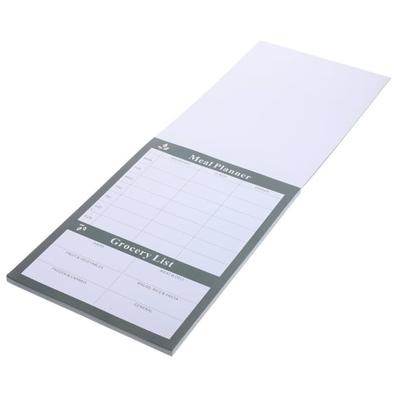 Book List Food Journal Notebook Chic Meal Planner