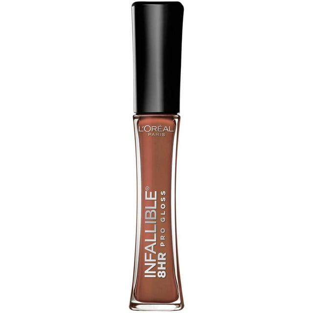 Brillo de labios L'Oréal Paris Infallible, 8 horas, hidratante, apenas desnudo