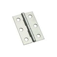 thumbnail image 2 of National Hardware - V518 2-1/2" Non-Removable Pin Narrow Utility Hinge - 2 Per Pack, 2 of 8