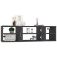 thumbnail image 2 of vidaXL Wall Shelf Grey 102x30x29 cm Engineered Wood, 2 of 5