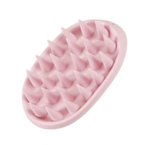 Vocoste Scalp Massager Silicone Scalp Scrubber Women's Scalp Brush Shower Hair Massager for Deep Clean Pink