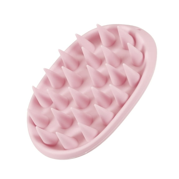 Vocoste Scalp Massager Silicone Scalp Scrubber Women's Scalp Brush Shower Hair Massager for Deep Clean Pink