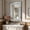 color4, variant on MMGW 47" Mirrored Console Table, Silver, U Base, Hand-Spliced Line Design