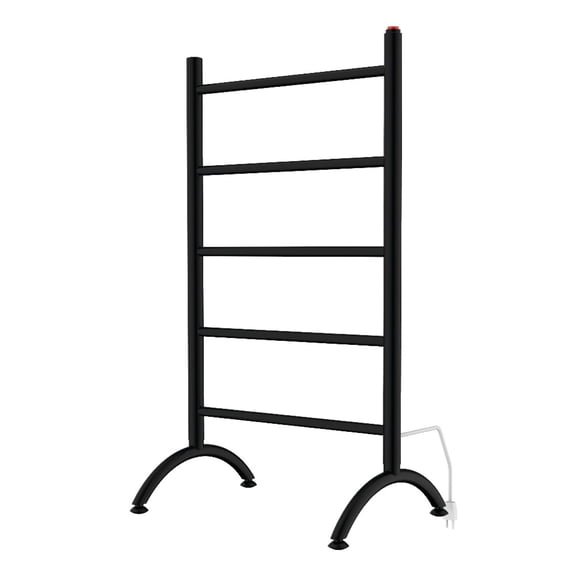 Kingston Brass TWW3720MB Templeton Freestanding/Wall Mount Hardwired or Plug-In Towel Warmer, Matte Black