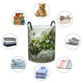 thumbnail image 4 of Lsque Nature Hand Daisies Art Pattern Laundry Hamper Basket, Tall Woven Rope Hamper Basket for Clothes, Lightweight Storage Basket, Collapsible Waterproof-Medium, 4 of 6