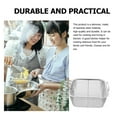 thumbnail image 2 of 2 Pcs Panier de Friture Réutilisable Ustensiles de Magasin Alimentaire Support de Nourriture Frit Panier de Poulet Frit, 2 of 9