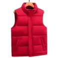 thumbnail image 5 of ZACPNCV Men's Lightweight Packable Puffer Vest Sleeveless Puffy Outerwear Water-Resistant Bubble Jackets Work Casual Golf, 5 of 5